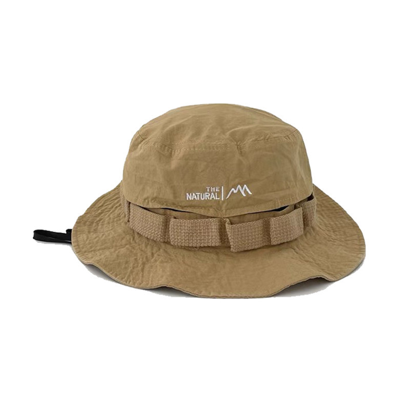 Sombrero de pescador de montaña verde militar protector solar para mujeres anti-UV cara pequeña sombrero al aire libre sombrero de montaña sombrero de campamento sombrero solar