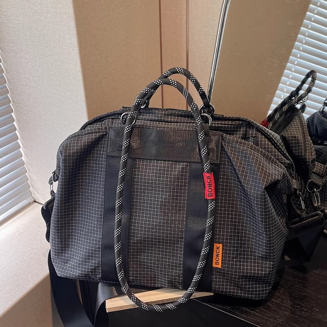 Cordas japonesas de escalada de roca bolsa de gran capacidad separación seca y húmeda bolsa de ejercicios movida al aire libre mochila portátil impermeable bolsa de viaje image 1