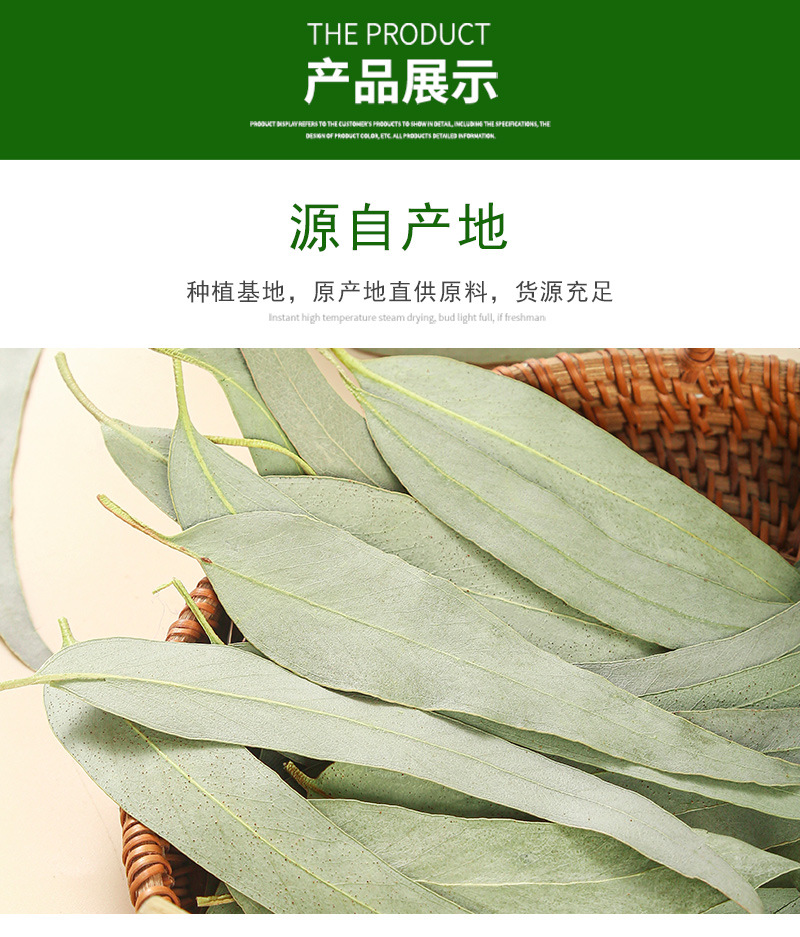 Eucalyptus Leaves (Eucalyptus globulus) — Dried Blue Gum Leaf for Sachets & Herbal Blends specifications