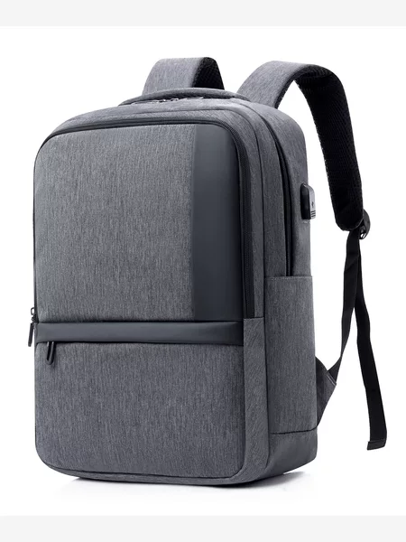 New Men's Large Capacity Business Backpack Simple Casual Travel Travel Computer Bag Multifunctional Business Backpack