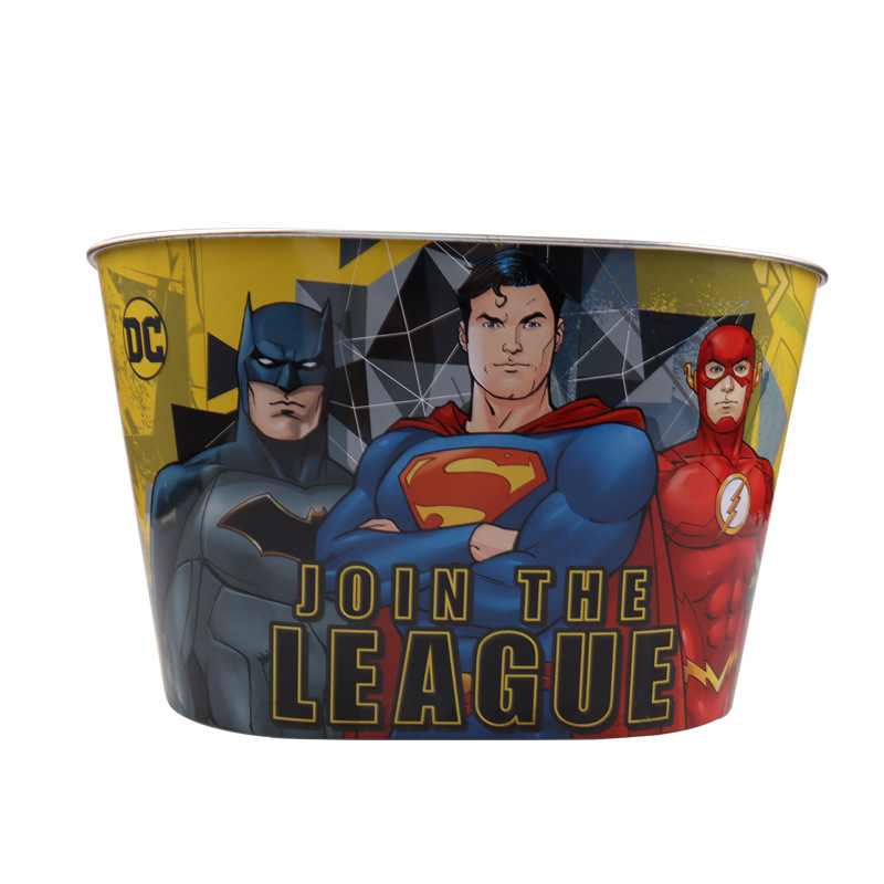 桌面垃圾桶收纳桶批发 椭圆形无提手马口铁桶  酒吧异形啤酒冰桶