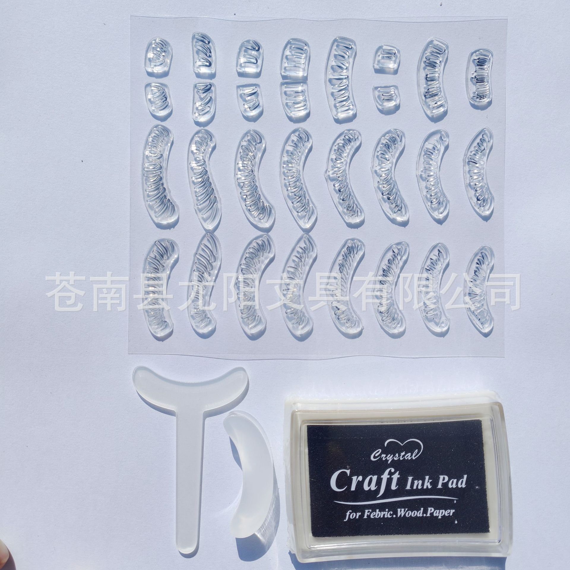 Transparent silicone seal handmade