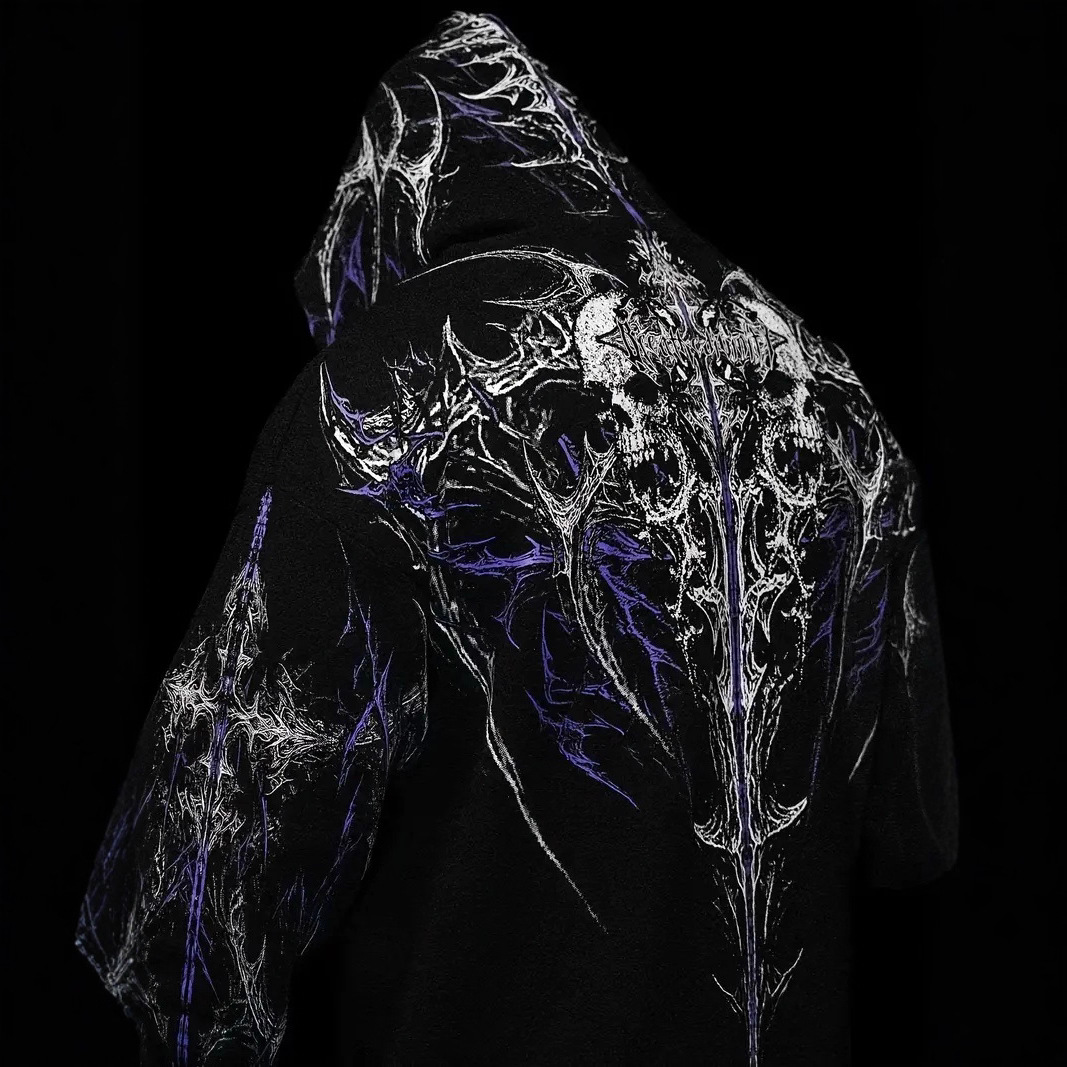 2026 Breathedivinity Devil Skull Print Fitness Top Men's Casual Sweatshirt Sports Hoodie Trendy 008_viptrois.com