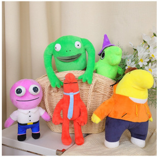 Cross-border New Products Smiling Friends Smile Friends Series Plush Toy Gift Mr. Frog Doll