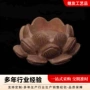五层雕刻木质摆件黄杨木