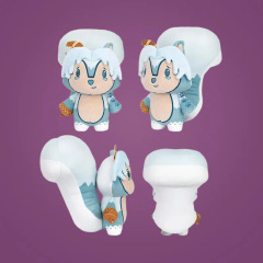 跨境新品Whispin Plushie松鼠威斯平毛绒玩具游戏周边创意公仔