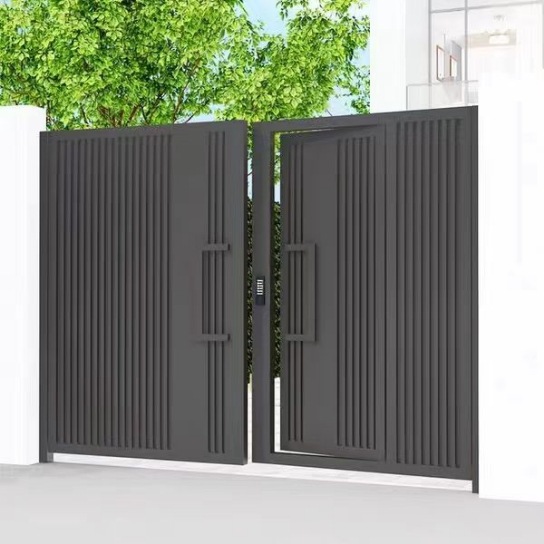 Ворота садовые алюминиевые HaoYang Metal в новом китайском стиле