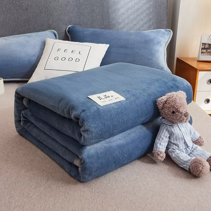 床单单件冬季加绒学生宿舍1.5m双人床被单牛奶绒珊瑚绒非纯棉母婴