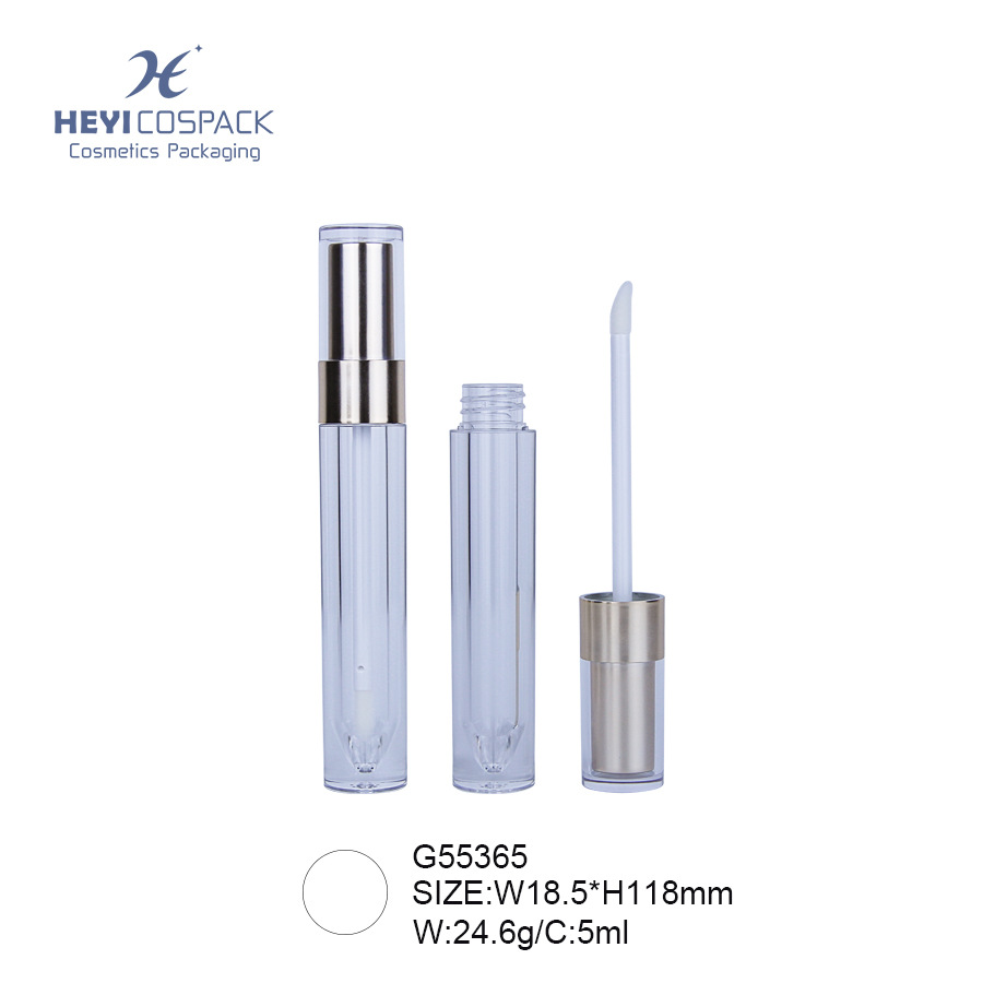 圆柱套盖注塑瓶唇彩管