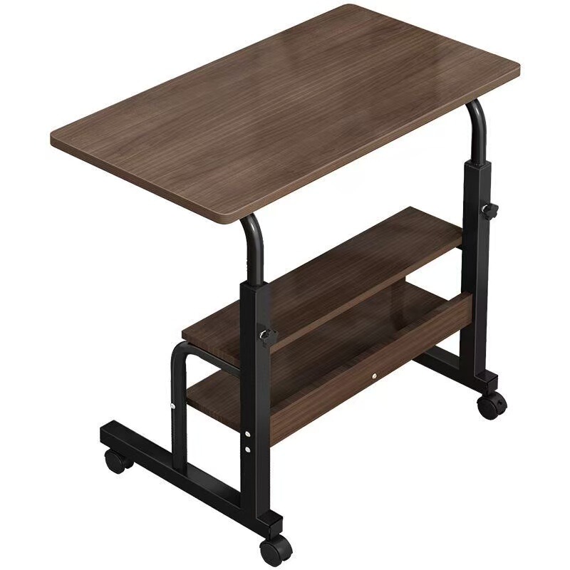 Bedroom Three-Layer Storage Rack Bedside Table Liftable Computer Desk Desk Lazy Heightening Lifting Table Heightening Table Bedroom Three-Layer Storage Rack Bedside Table Liftable Computer Desk Desk Lazy Heightening Lifting Table Heightening Table