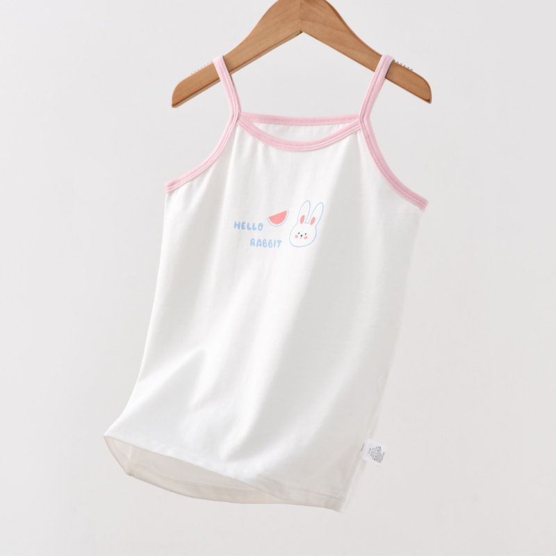 Sin hueso ropa para niños Nueva camisola de las niñas de dibujos animados bebé fresco impreso verano camisola elástico entrega de una sola pieza