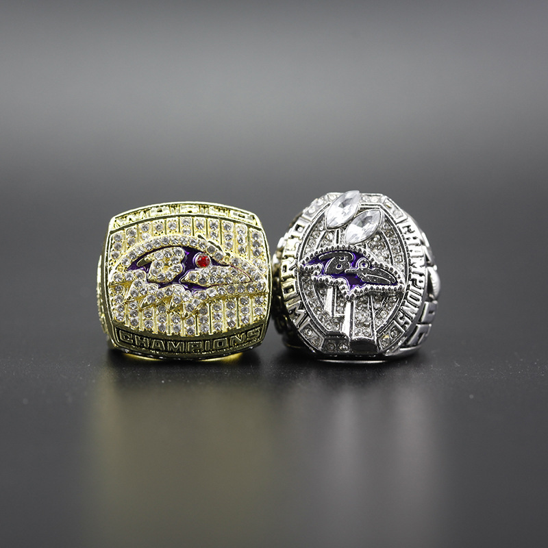 NFL 2000 2012 Baltimore Ravens Championship Ring Set European and…