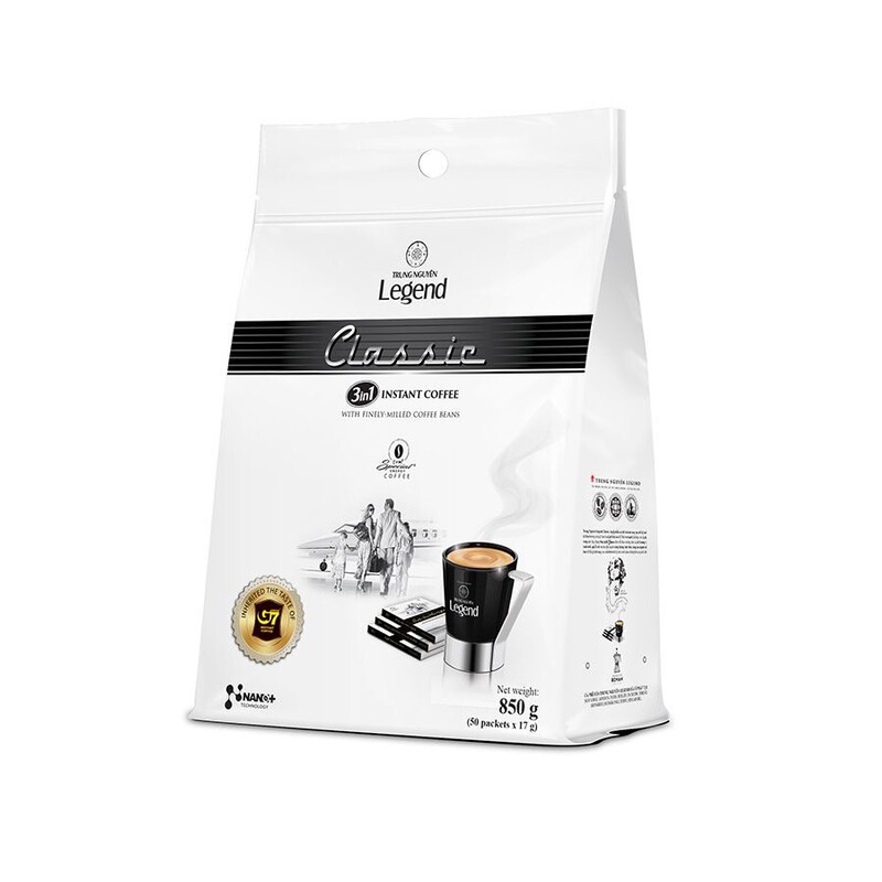 Vietnam Imported G7 Coffee Zhongyuan Legend Premium Version Three-In-One Instant White Coffee Powder 782g