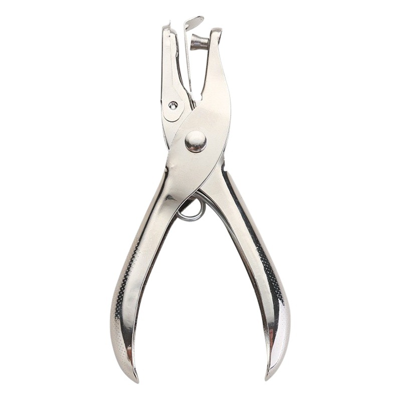 Suministros de oficina perforadora de metal manual de papelería estudiante A4 perforadora de papel agujero único agujero suelto hoja perforadora al por mayor