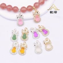 14k��ɫ���J����΢��ʯ��ɫ���� diy����朴��龎�K�Ʒ���