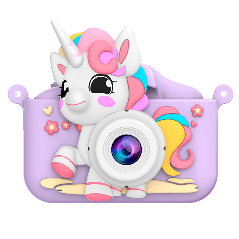Cross -border new private model Children's Camera Parrot Children's Camera HD dual -camera digital camera camera video 9600 3