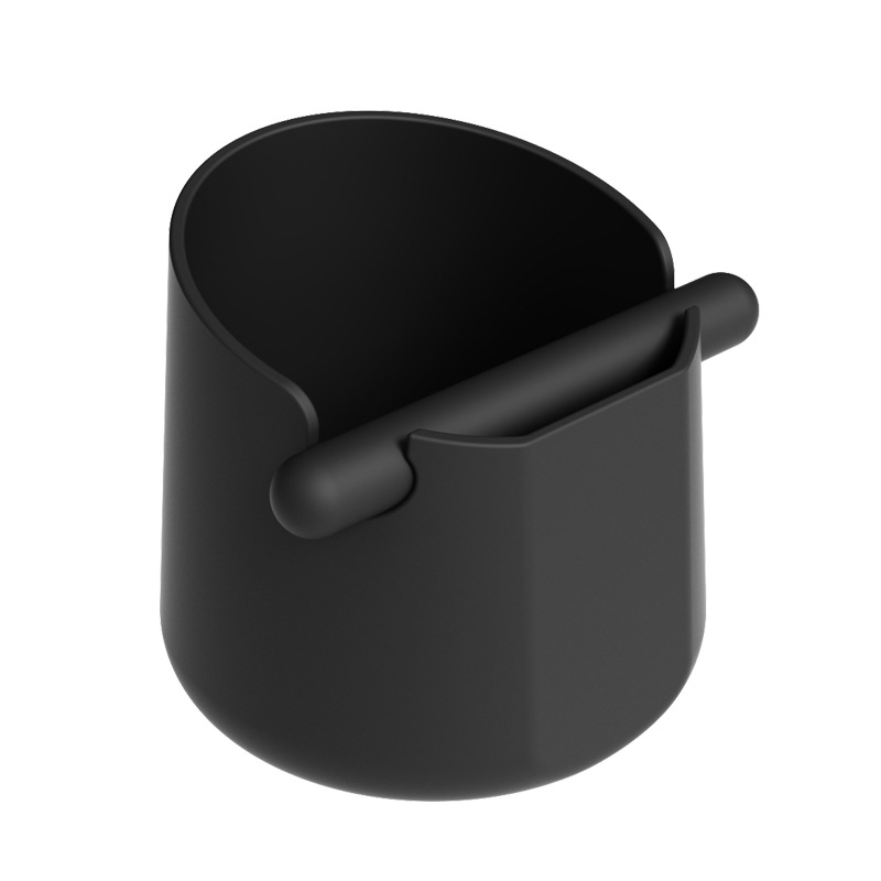 Caja de Golpes para Posos de Café de Silicona, Barra Desmontable, para Cafetería y Hogar