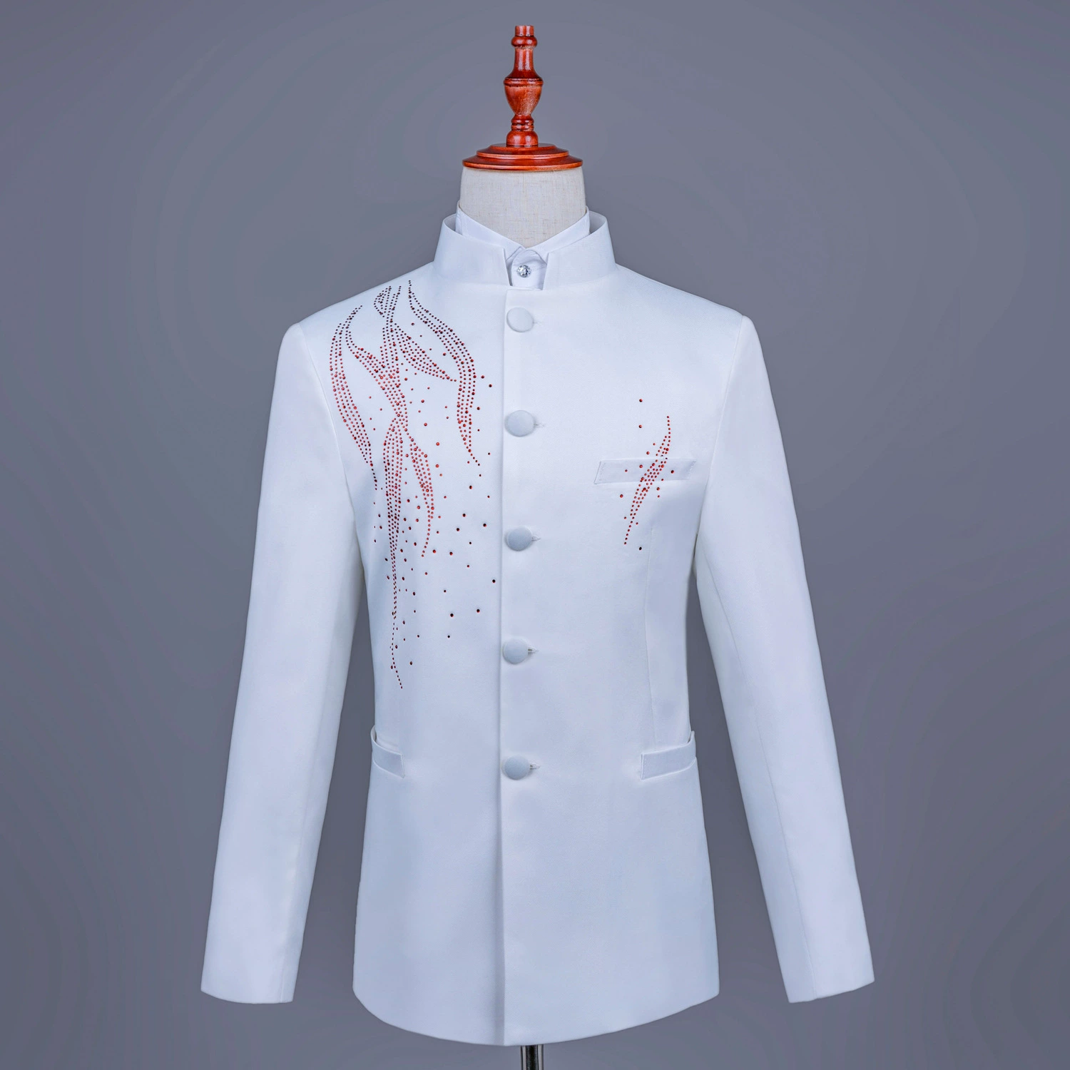 Горячий бриллиант костюм Чжуншань