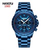 Men's dial stainless steel, swiss watch, waterproof quartz watches, wholesale