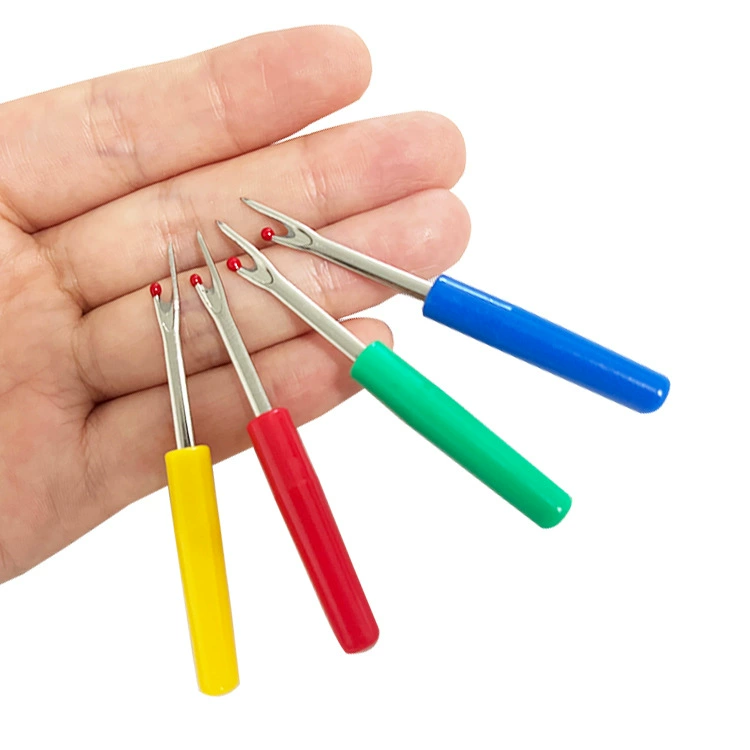 Маленький инструмент для зачистки проводов Инструмент для зачистки нитей для вышивки крестом Инструмент для зачистки нитей острый цвет пластиковая ручка для зачистки нитей