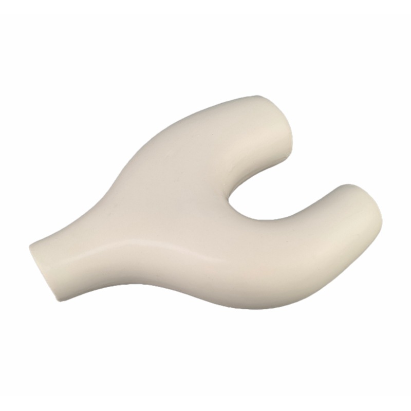 Jarrón artístico de forma especial, cerámica, arreglo floral para sala de estar, recibidor, sala modelo, decoración suave, adornos, regalos creativos, porcelana blanca