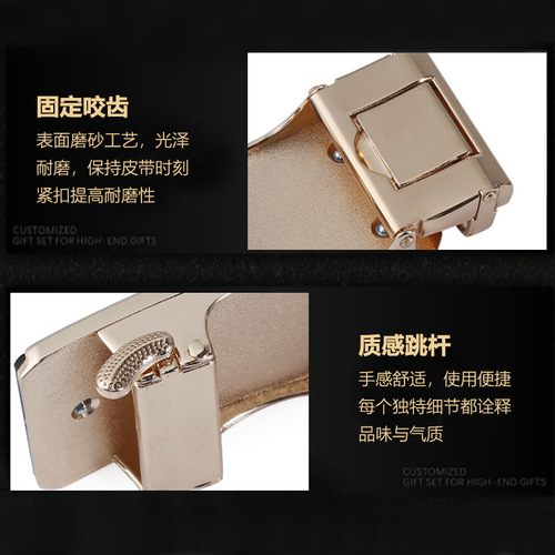 Belt buckle for men, 4cm alloy buckle, automatic clasp, 3.5 inch pants belt buckle clip accessory wholesale