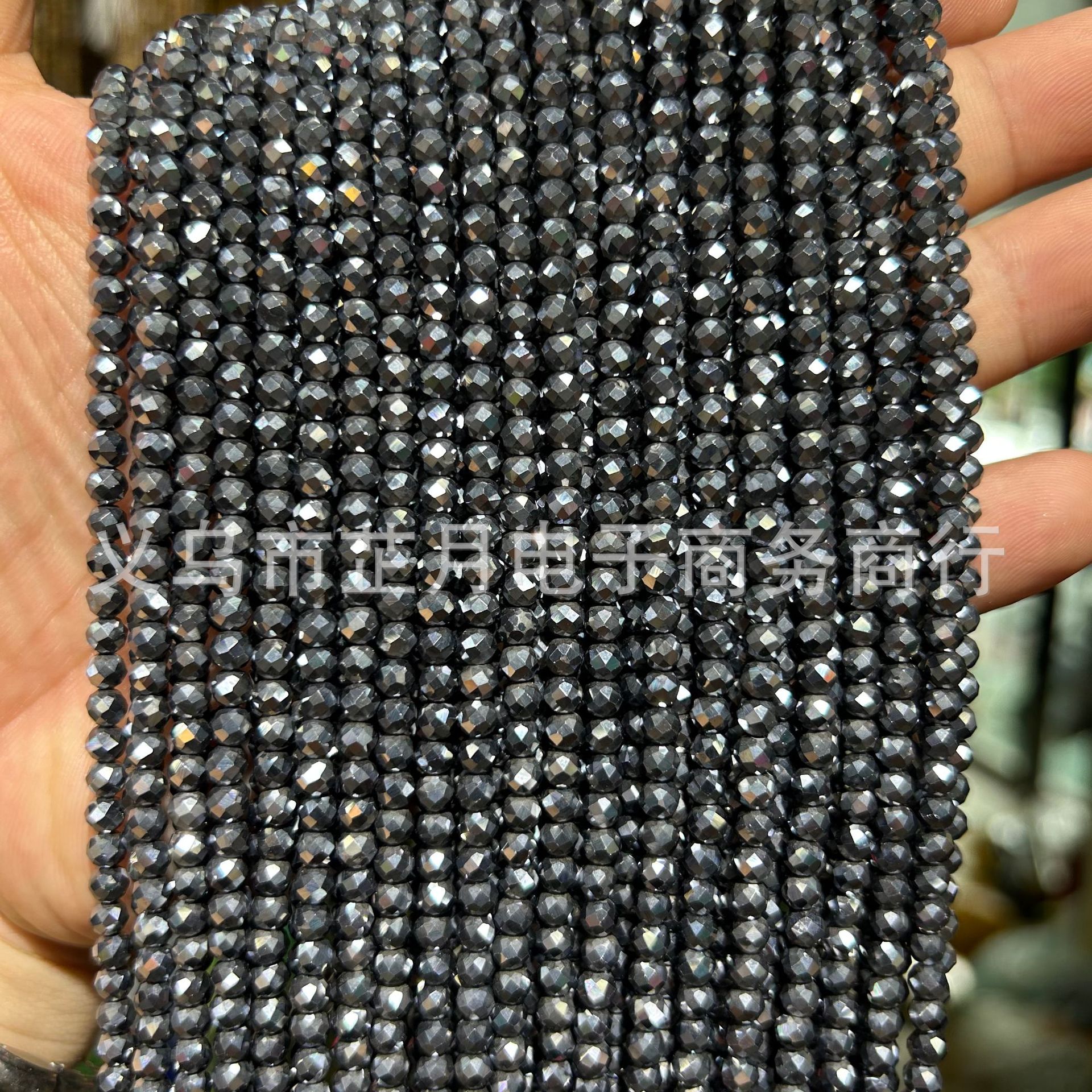 Pequeñas cuentas 2mm3mm4mm facetas todo tipo de ágata Cristal de piedra natural granos sueltos DIY joyería pulsera collar