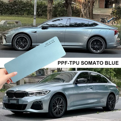 Axxpel Somato Blue Tpu Car Auto Color Change Film