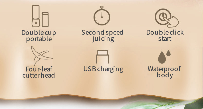 Taşınabilir elektrikli meyve sıkacağı, çok fonksiyonlu