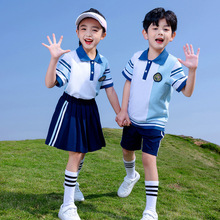 新品首发小学生亲子装运动服校园风套装儿童幼儿园毕业服设计批发