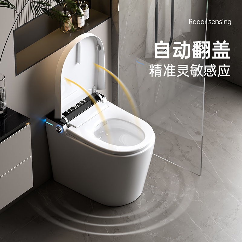 Hengjie 2025 新しい軽量スマートトイレ小型オールインワントイレ水圧制限なしインスタント加熱リモコン|undefined