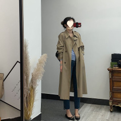 英伦风衣外套女装早春秋季新款小个子中长款上档次过膝大衣潮