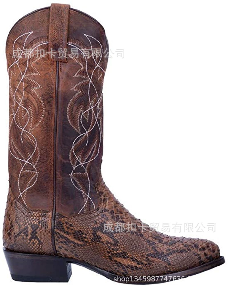 (Торговля через границу), джинсовая юбка, low boots, 38 размер, плюс размер, с вышивкой