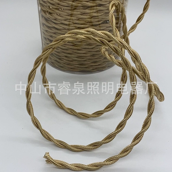 2*0.75 square national standard-light gold-twist wire
