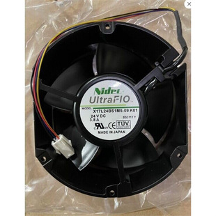 Nidec X17L24BS1M5-09 K01 24V DC 3.8A Cabinet Inverter Cooling Fan - Foto 3