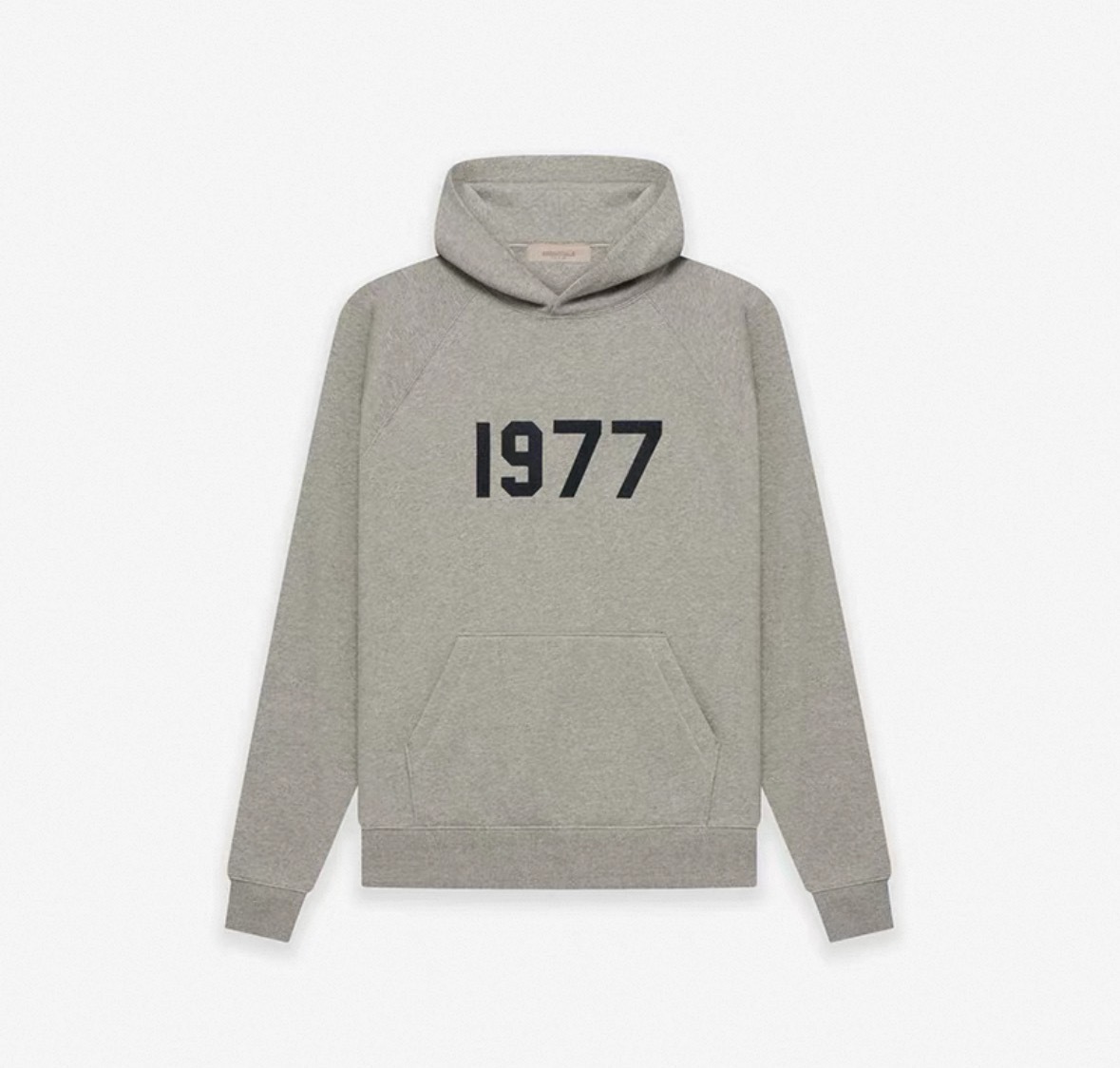 Sudadera con capucha gris jaspeado oscuro / S (se recomienda menos de 125 Jin)