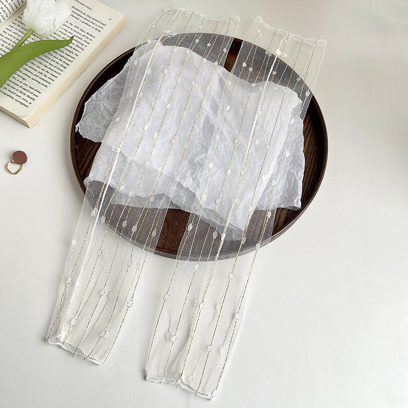 Seda de hielo protección solar overse sleeve verano encaje malla hielo manga conducción al aire libre protección solar protección del brazo protección Hada chiffon overse