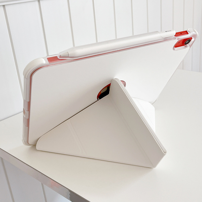 New 2026 Model Suitable for Ipad11 Protective Case 3+Y Foldable Air11 Full Cover with Pen Slot Anti-Fall Mini7 Tablet Case