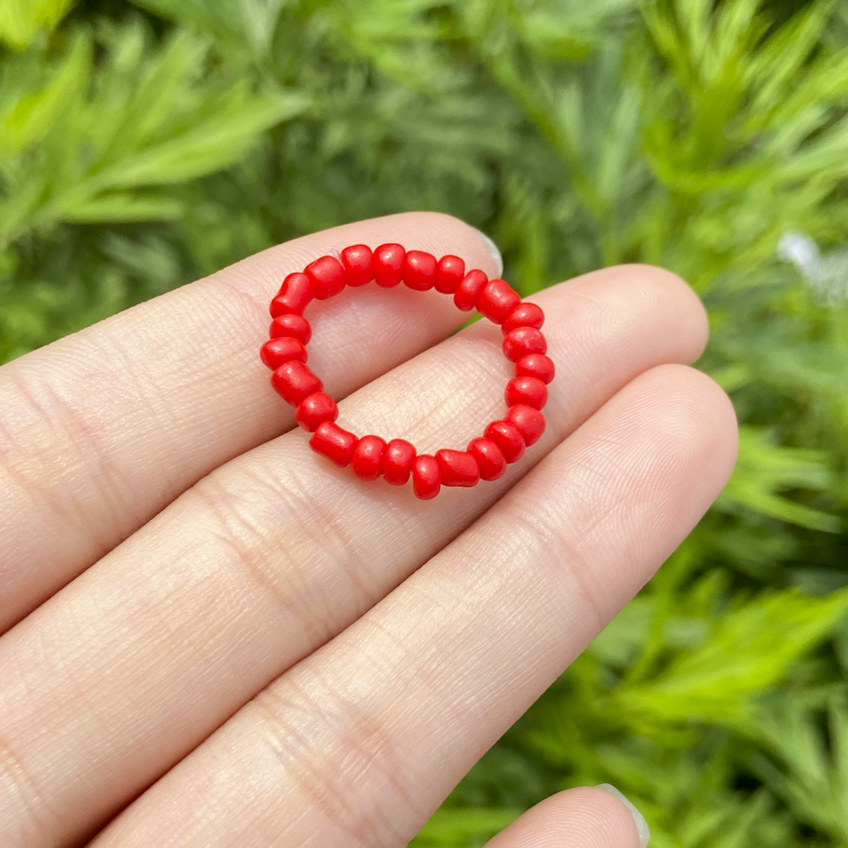Wholesale New Acrylic Beads Colorful Ring Nihaojewelry display picture 15