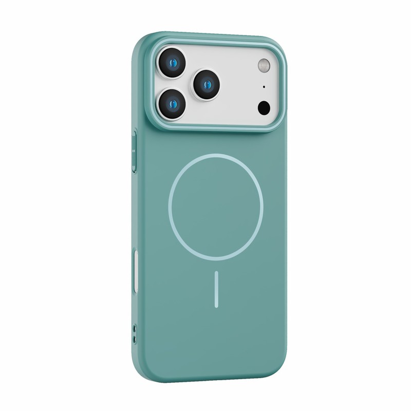 跨境iPhone17磁吸苹果16肤感防摔15手机套简约14高级全包PC手机壳|undefined