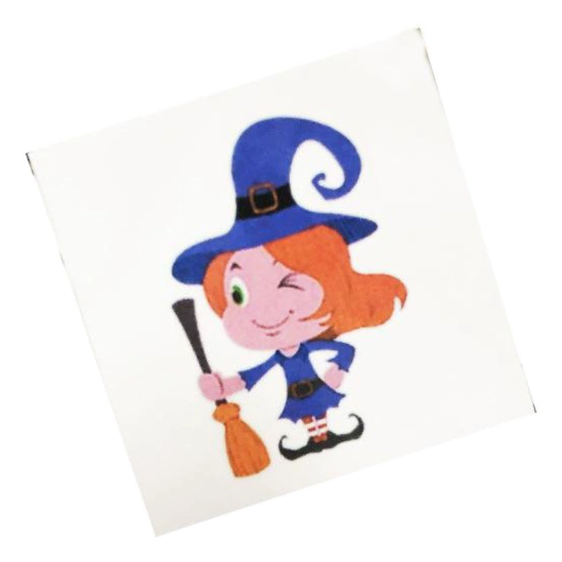 Детские звуковые татуировки, оптовая продажа, Хэллоуин, детские моющиеся наклейки с героями мультфильмов, трансграничный производитель, наклейки на заказ