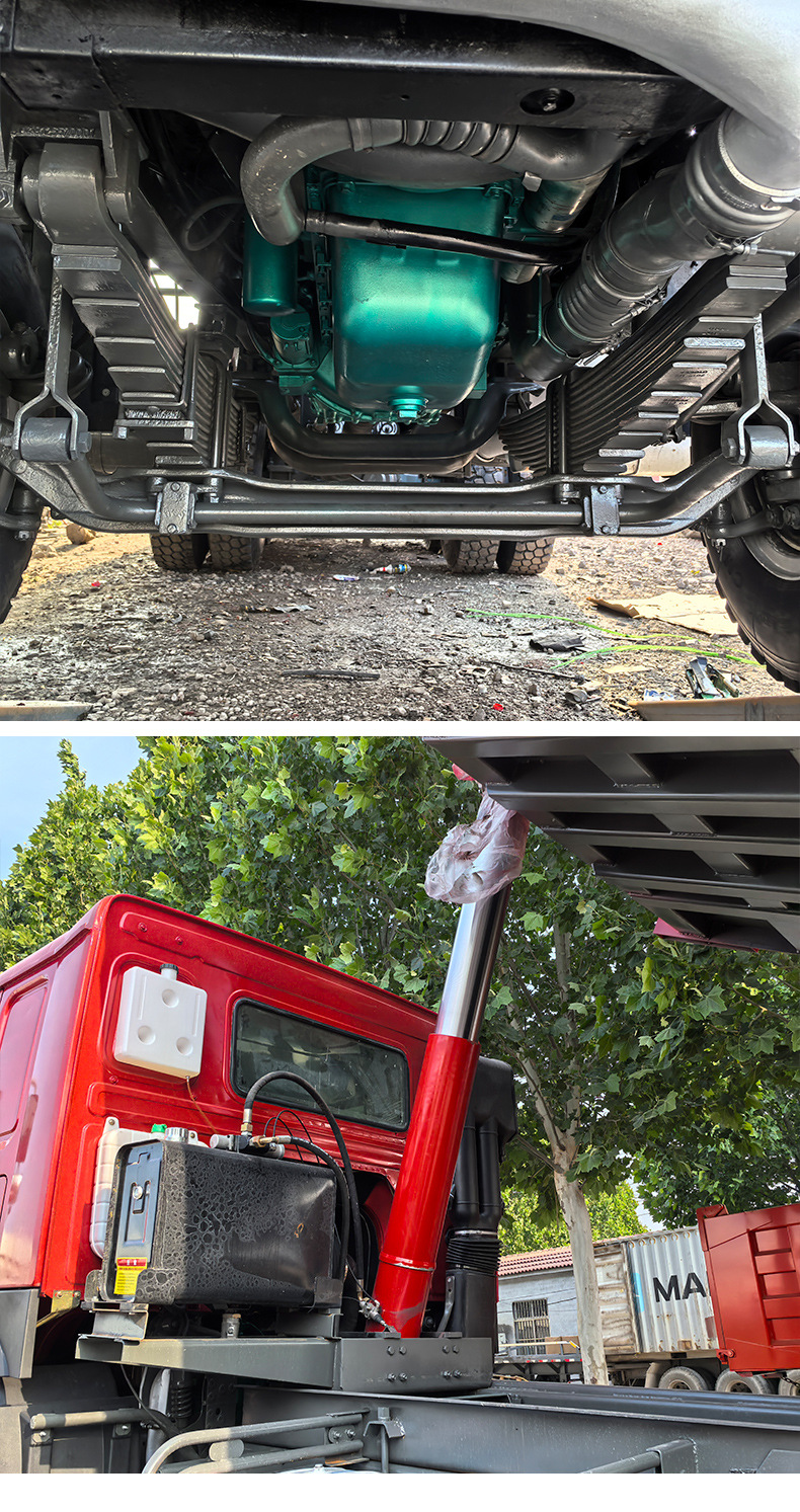 China Heavy Duty Truck HOWO Dump Truck, Box Truck, 10-Wheel Transporter for Soil, Gravel, and Sand, Engineering Tipper Truck