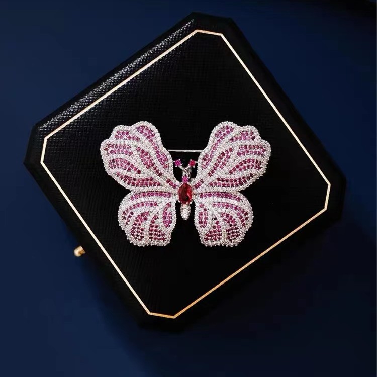 Exquisite Perlen Und Strass Schleifen Brosche Für Damen Anstecker_voghion.com