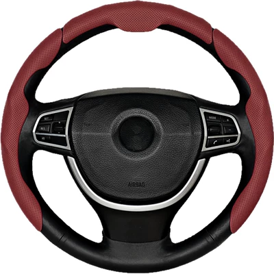 Steering wheel cover — All Seasons, Perforated, Breathable, Non-Slip, Sweat-Absorbent