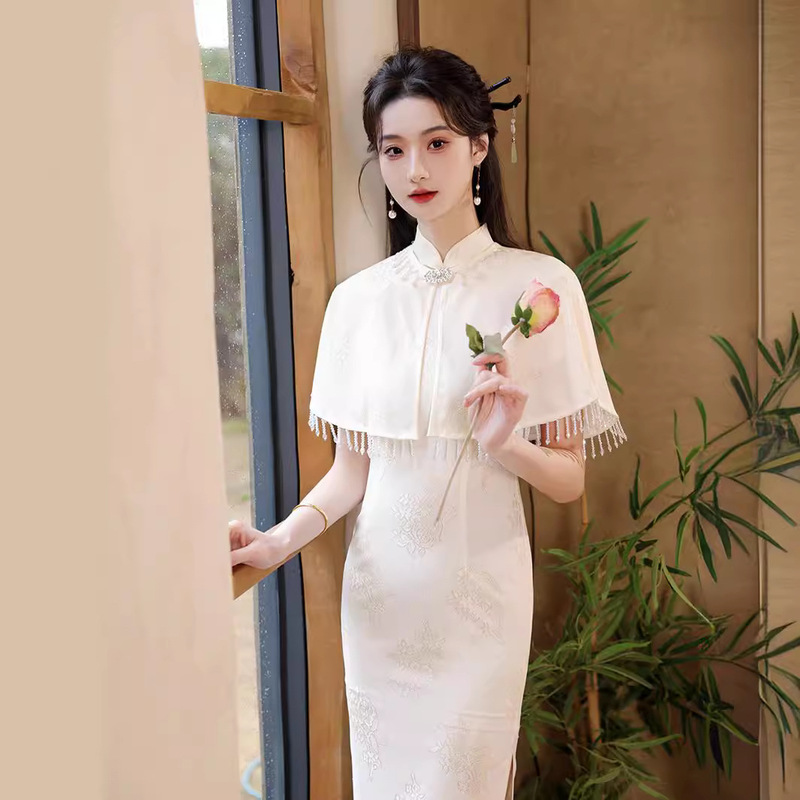 Tang Yilian 2026 Summer New Style New Chinese-Style Improved Cheongsam Young Style High-End Elegant Girl's Republic of China Outfit