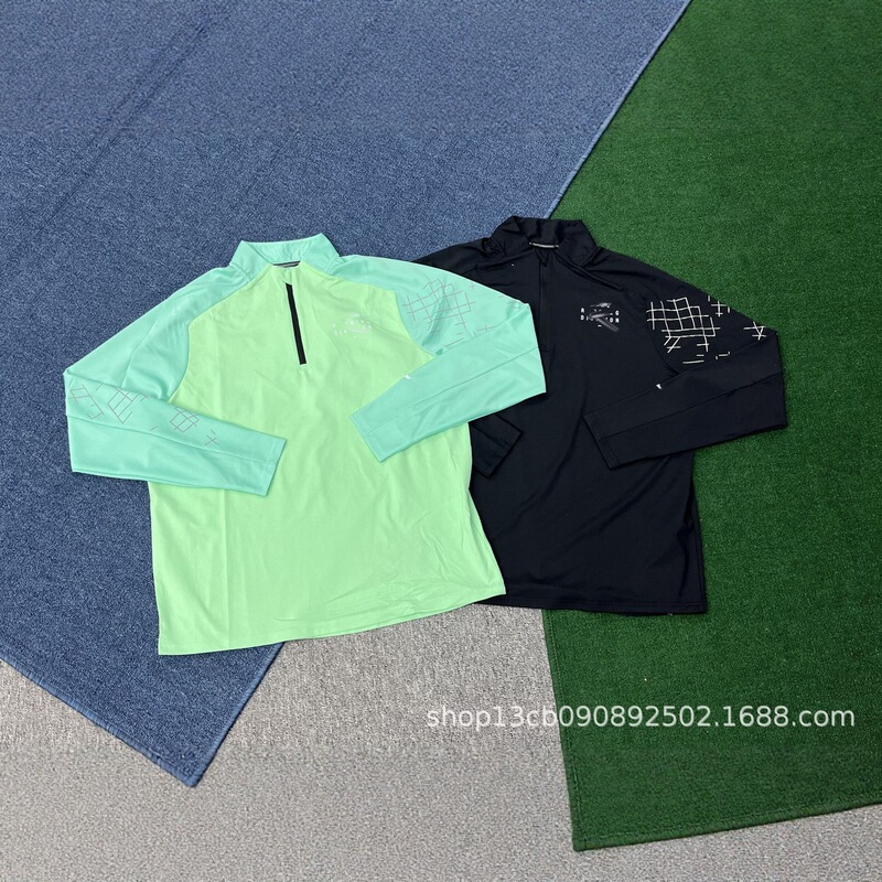 Pattern Sports Quick-Drying Long-Sleeved Men's Training Running Outdoor Mountaineering Basketball Football Elastic Breathable Moisture-Wicking Shirt