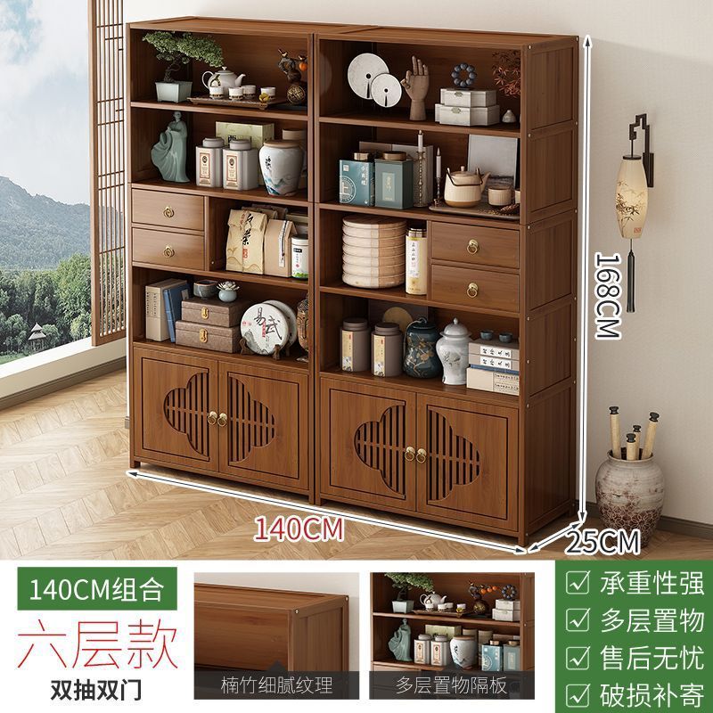 茶キャビネット、家庭用茶室、茶棚、茶棚、茶キャビネット収納ラック、中国茶テーブル、サイドキャビネット、ティーセット収納ラック|undefined