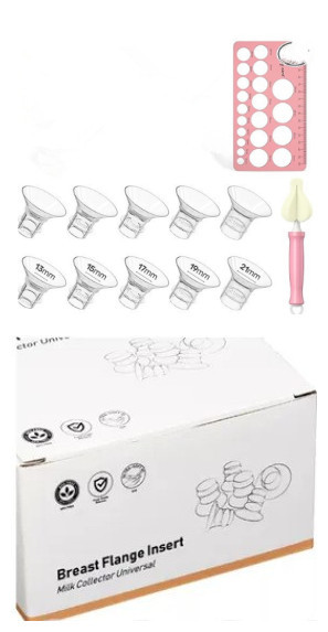 Amazon usable brida bomba calibre telescópica boca pequeño pezón tamaño pequeño trompeta cubierta convertidor desnudo