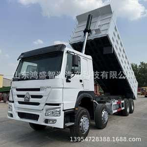 Howo 371HP, dörd ön, səkkiz arxa təkərli, işlənmiş 6×4 yük maşınları