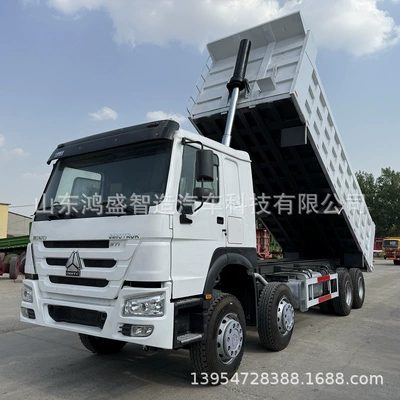 Cross-Border Sales of Howo Dump Trucks, 371 Horsepower, Four-Wheel Front and Eight-Wheel Rear, Used 6×4 Dump Trucks, Howo Trucks